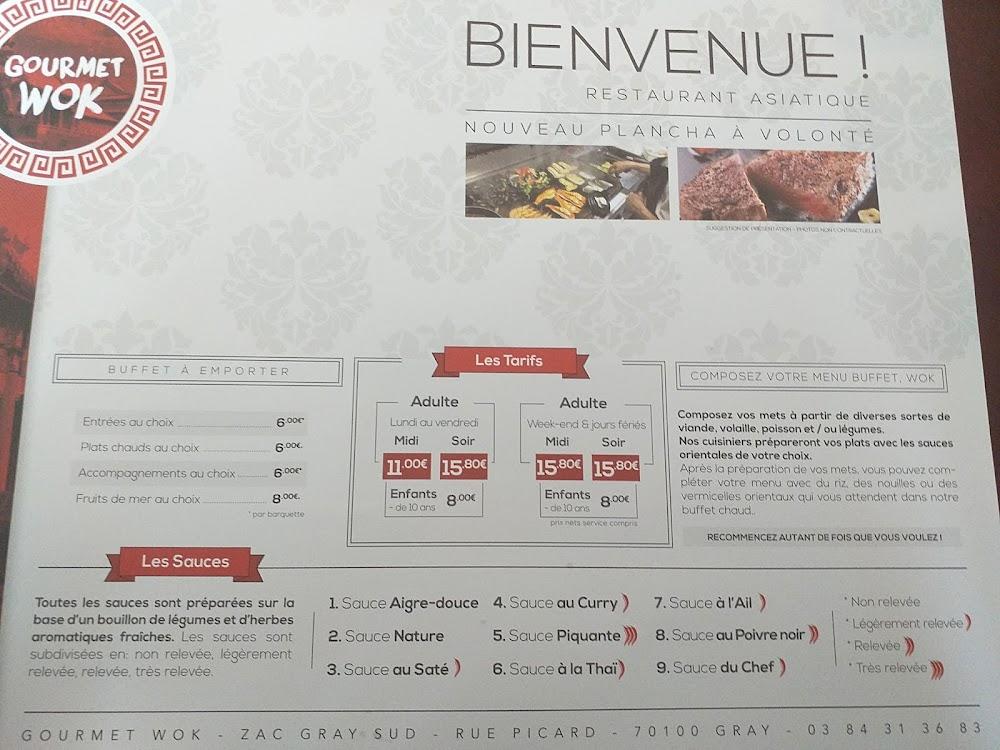 Gourmet-Wok Gray - Menu Image 1